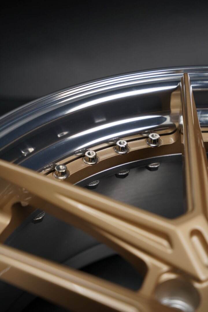 Hebei Zhihu Factory Customizable Lightweight Two-Piece Forged Wheels for BMW Mercedes-Benz for Porsche Passenger Cars factory