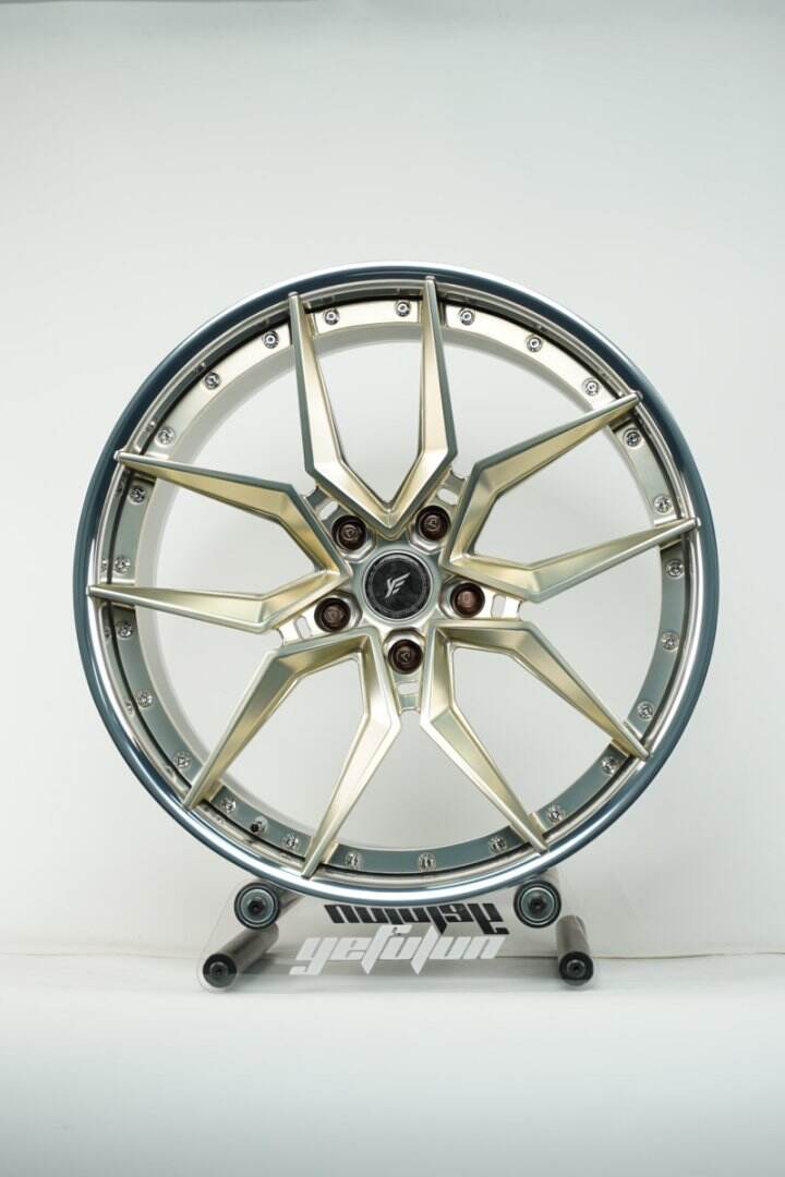 Hebei Zhi Hub Tovuti ya Kifani Cha Factory Inayopambazwa Ndio 16-24 Inch Matte Flow Copper Wheel Ndio ya Utuaji wa Kiwango cha Juu Mbili ya sehemu Gari za Mtuzo