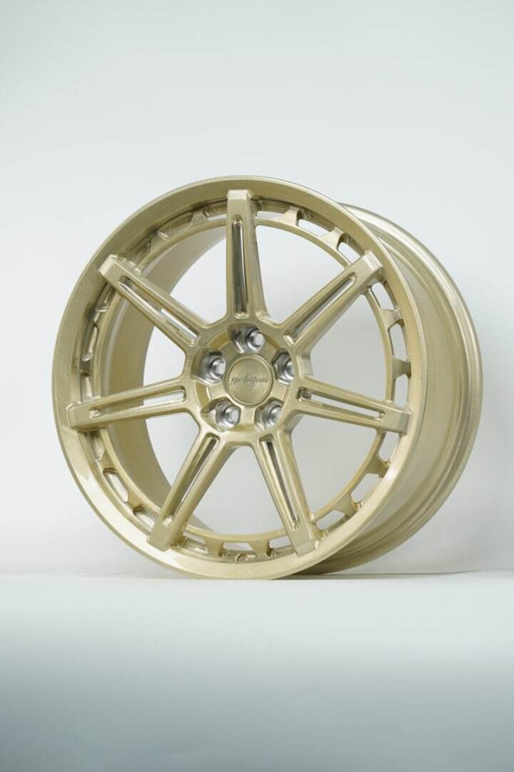  Hebei Zhi Hub Popular Style Hot-selling Forged Aluminum Alloy Wheels Lightweight Brushed Gold Longning Red Suitable for BMW manufacture