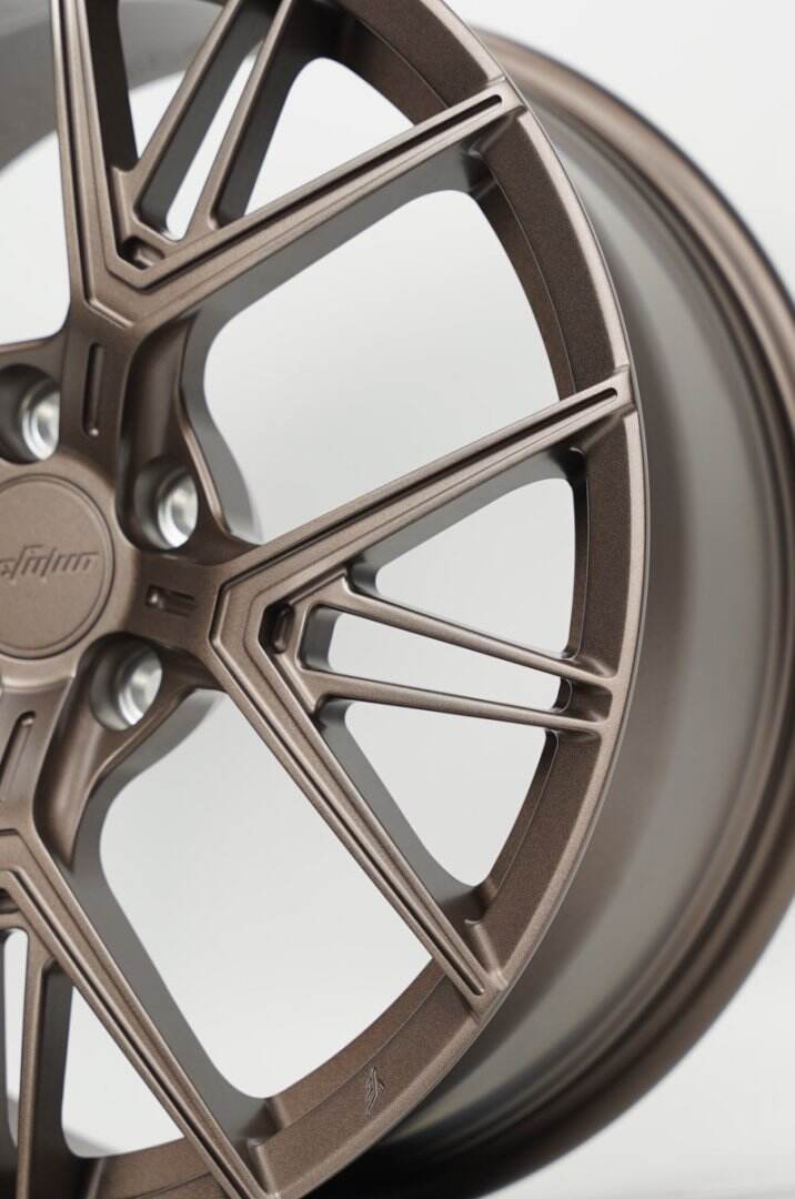 Hebei Zhi Hub Custom One-piece Bronze Black Gray Forged Car Wheels for BMW, Mercedes-Benz manufacture