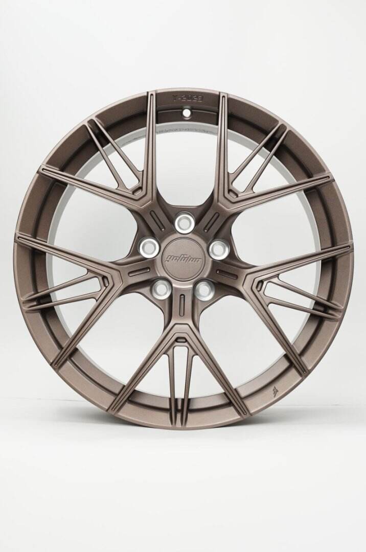 Hebei Zhi Hub Custom One-piece Bronze Black Gray Forged Car Wheels for BMW, Mercedes-Benz factory