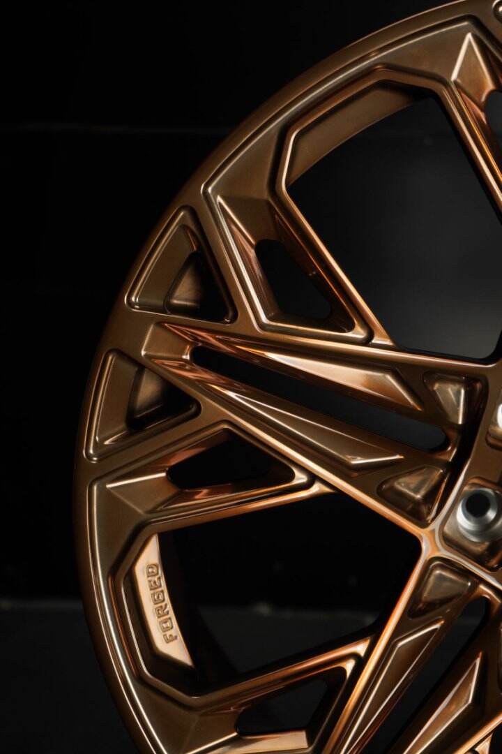 Hebei Zhi Hub Factory Direct Forged Wheel Hub Lightweight and High Quality Glowing Bronze For BMW Mercedes-Benz Porsche details