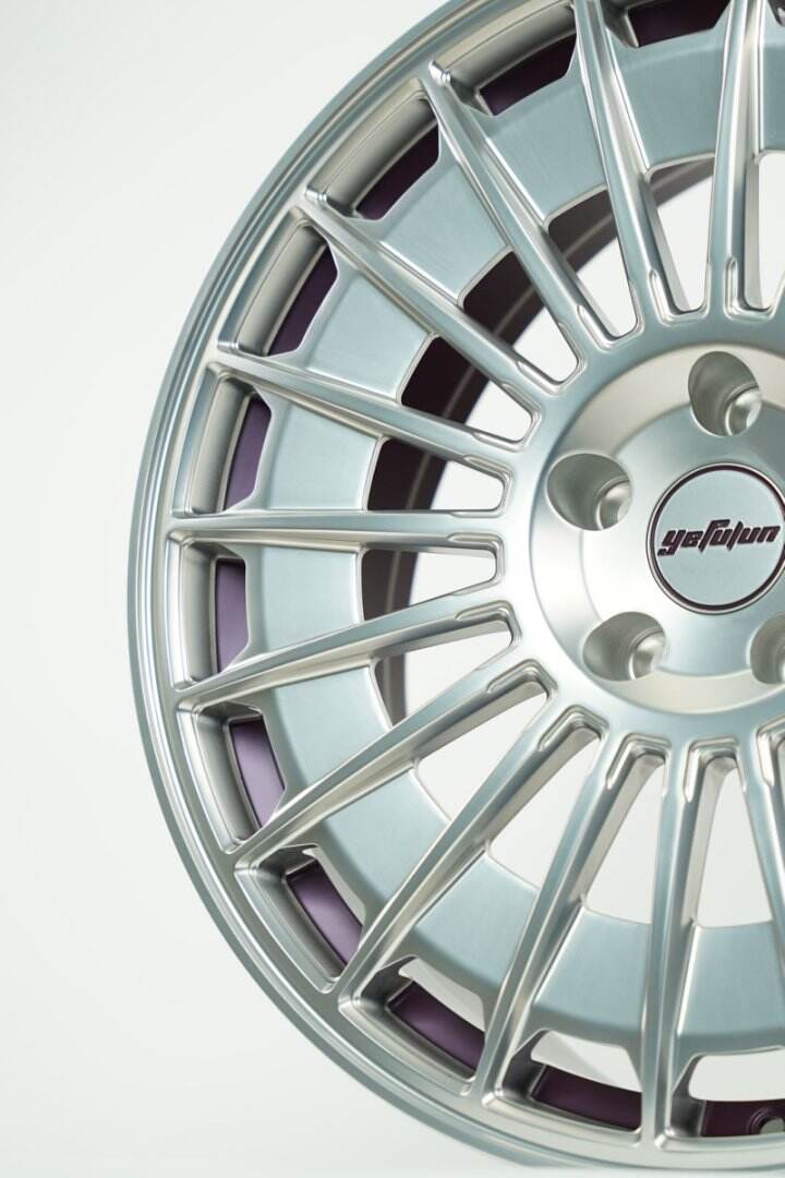 Hebei Zhihu Popular 16-24 Inch Matte Streamlined Silver Passenger Car Wheels Two-Piece Lightweight High Quality Forged Wheels details