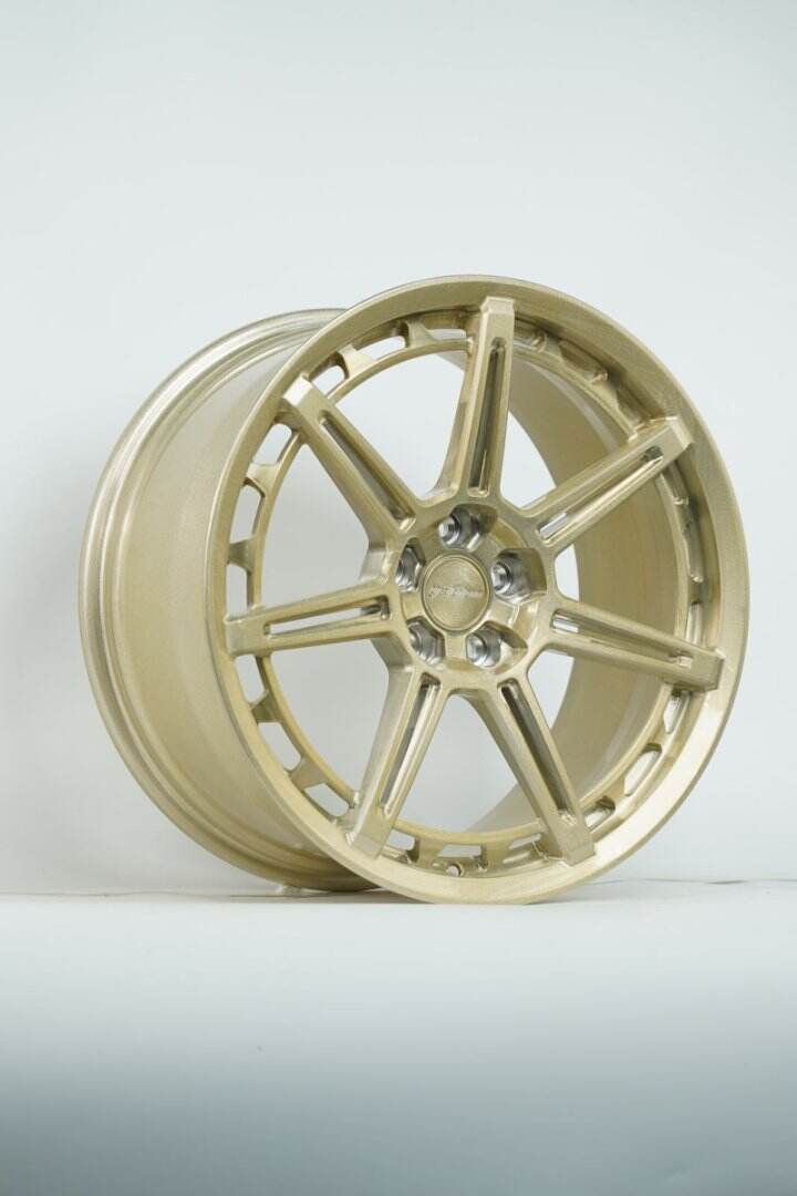  Hebei Zhi Hub Popular Style Hot-selling Forged Aluminum Alloy Wheels Lightweight Brushed Gold Longning Red Suitable for BMW details