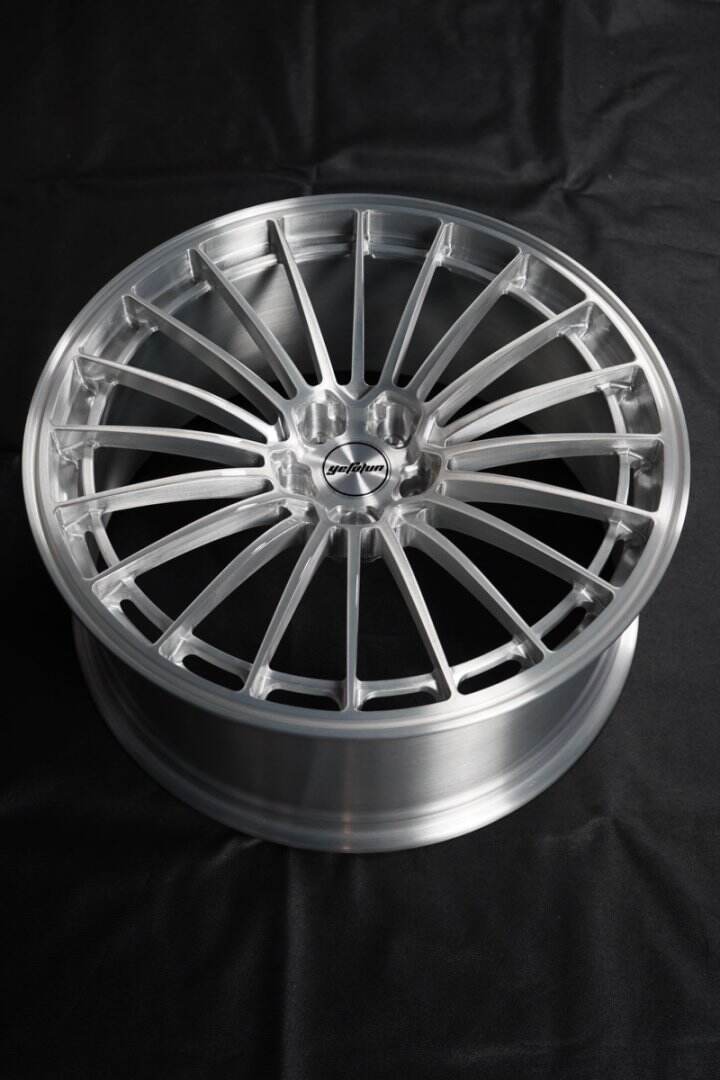 Hebei Zhi Hub Popular style hot-selling forged aluminum alloy wheels lightweight brushed silver for BMW Audi Mercedes-Benz manufacture