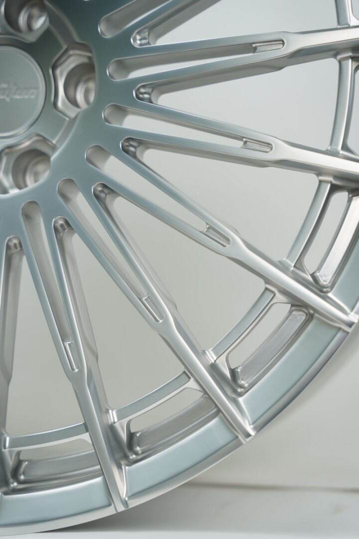  Hebei Zhi Hub Customized Hot-selling Forged Aluminum Alloy Wheels Lightweight Matte Silver for BMW Audi Mercedes-Benz factory