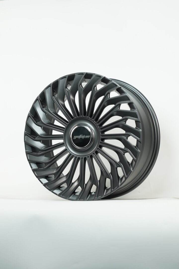 Hebei Zhihu Customizable lightweight high-quality forged wheels 16-24 inch Glow Gray Customizable colors Passenger car wheels   factory