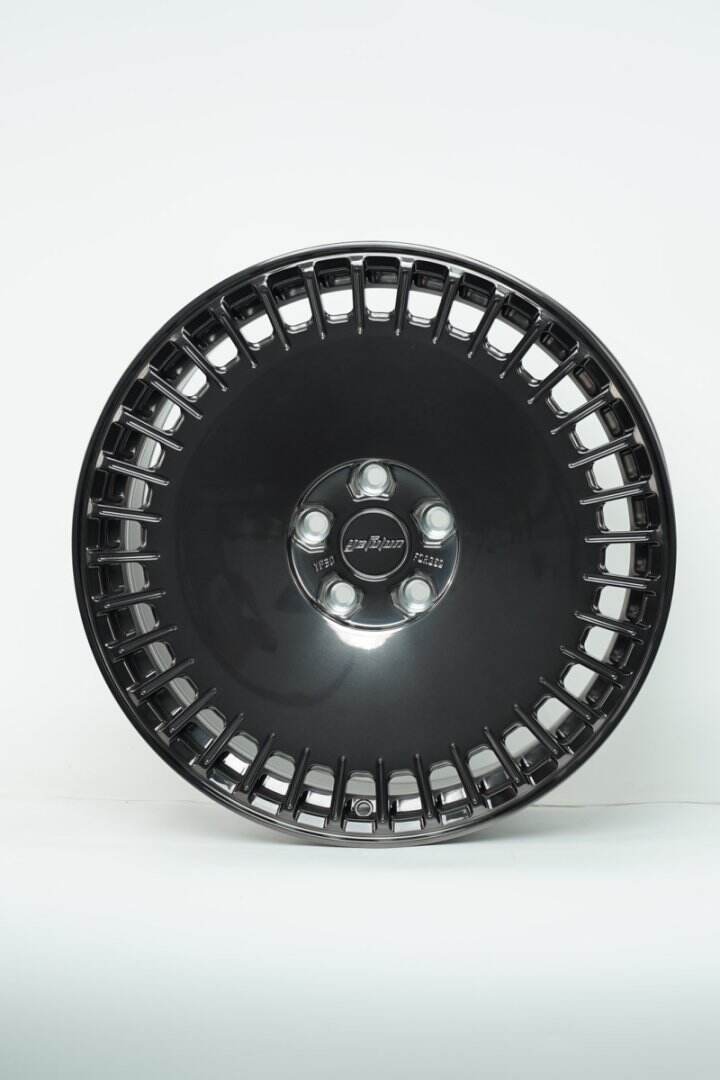 Hebei Zhihu lightweight high-quality forged wheel hubs Luminescent gold car wheel hubs Suitable for Audi Mercedes-Benz Porsche factory
