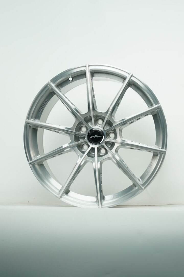 Hebei Zhi Hub Popular Style Custom Hot Forged Aluminum Alloy Wheels Lightweight Brushed Gray Passenger Car Wheels manufacture