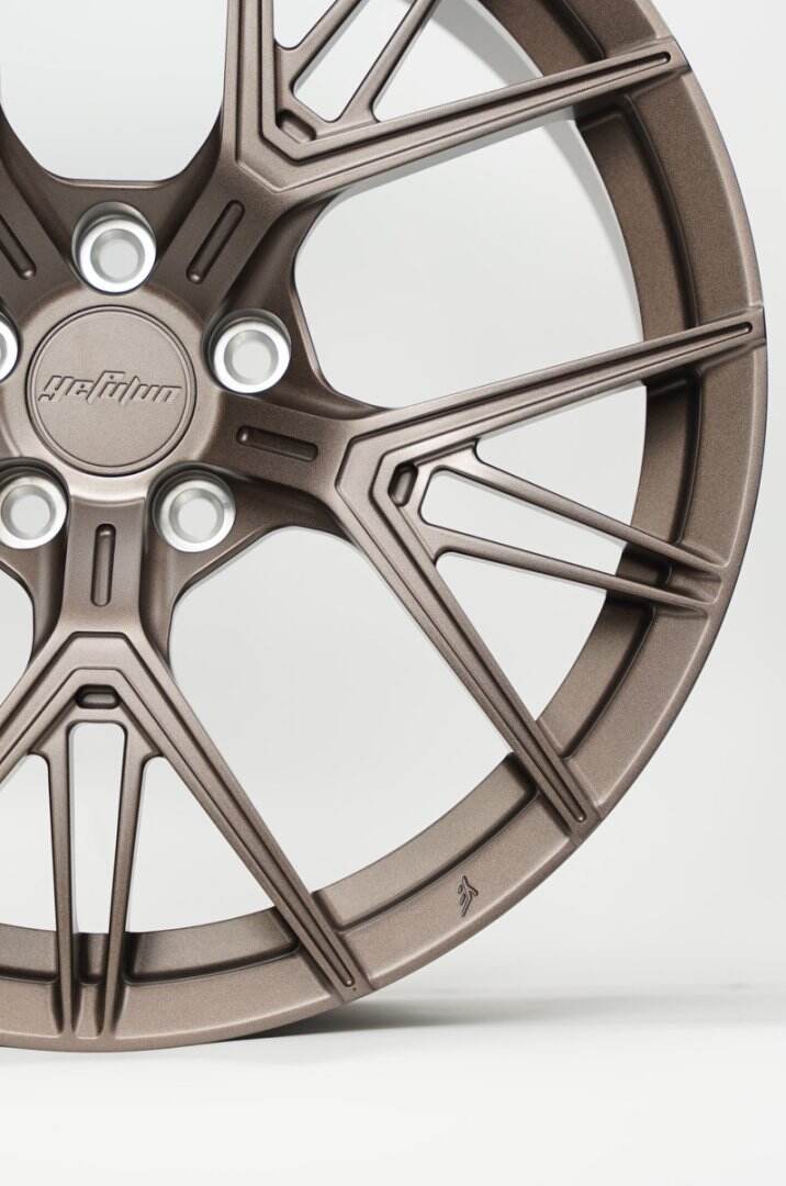 Hebei Zhi Hub Custom One-piece Bronze Black Gray Forged Car Wheels for BMW, Mercedes-Benz factory