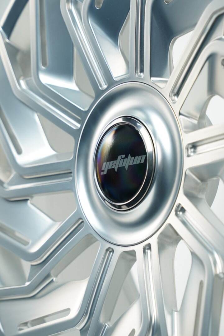 Hebei Zhihu Customizable lightweight high-quality forged wheels 16-24 inch matte streamlined silver customizable colors Passenger car wheels   factory