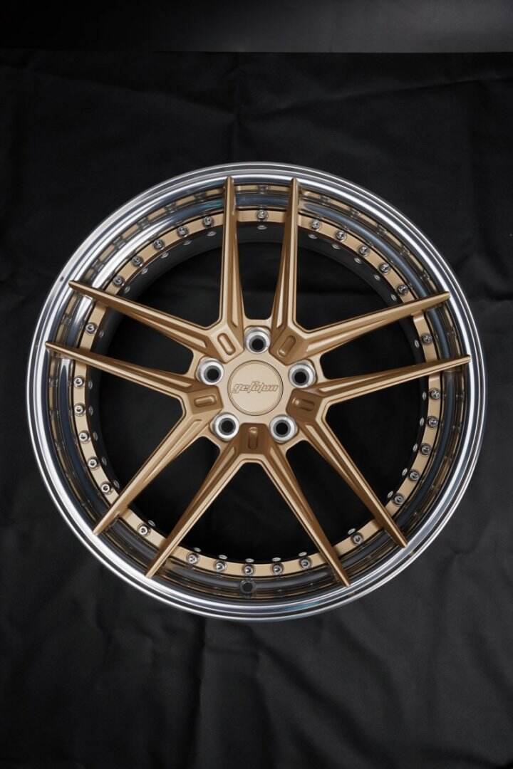 Hebei Zhihu Factory Customizable Lightweight Two-Piece Forged Wheels for BMW Mercedes-Benz for Porsche Passenger Cars manufacture