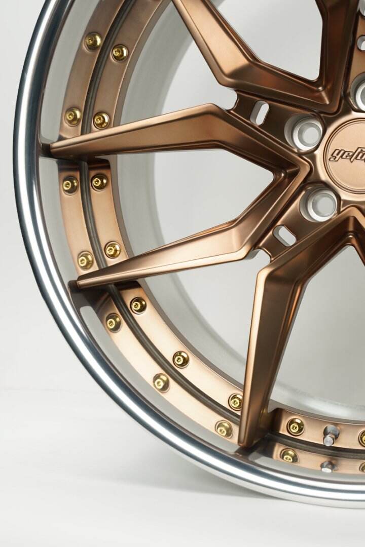 Hebei Zhi Hub Factory Direct Customizable 16-24 Inch Matte Flow Copper Wheel High Quality Forged Two-Piece Passenger Cars manufacture