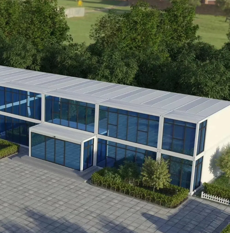 Sálový kontejnerový dům o délce 40 stop za výrobní cenu