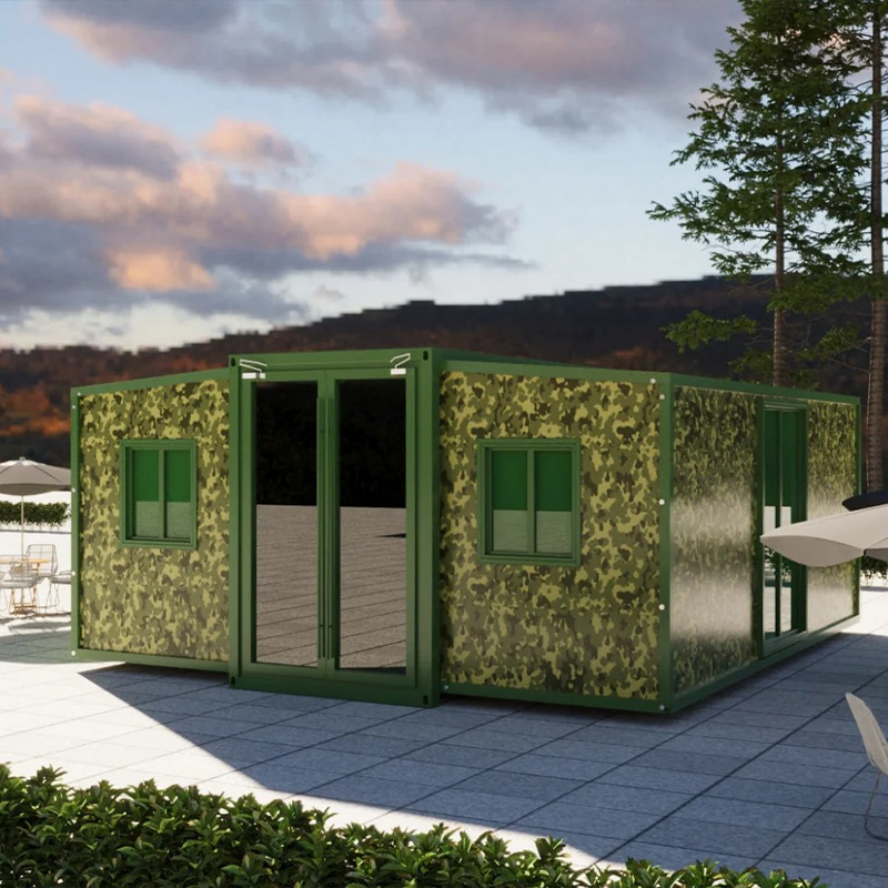 Wie wird ein vorgefertigtes Containerhaus vor Ort montiert?