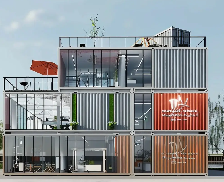Hoe maak je het dak van een tweeverdiepings-containerhuis waterdicht?