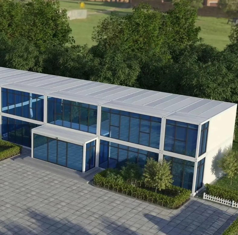 20-fods stålcontainerhus til fleksibel brug