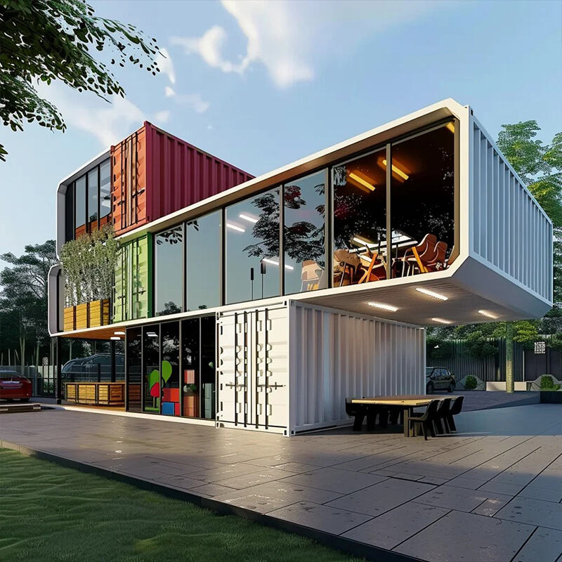 Hvad omfatter serviceområdet efter salg for et prefabrikeret containerhus?