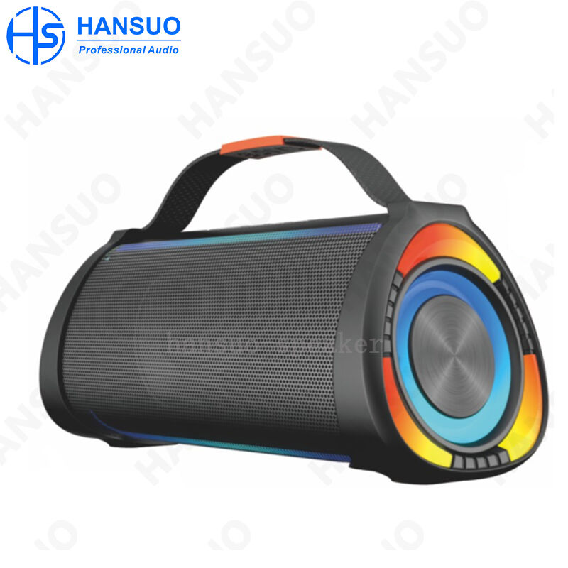 Factory Direct 5.5-Inch Handle Portable DJ Sound System with LED Boomboxes HS-TD0566