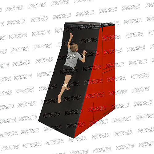Ninja Training Obstacle Course Ninja Banked Wall
