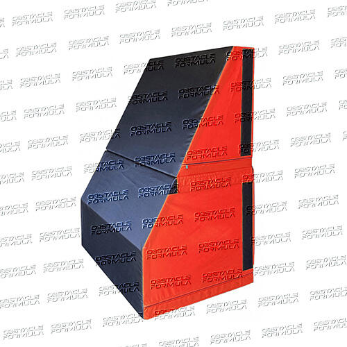 Parkour Soft Equipment 2 Section Slant Wall
