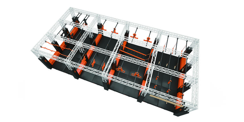 NINJA STEEL STRUCTURE KID’S GROUND-BASED Scaled-down structure for kids