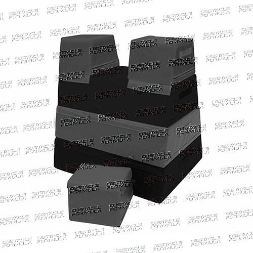 Ground Based Obstacles Ninja Zone Stacking Trapezoid
