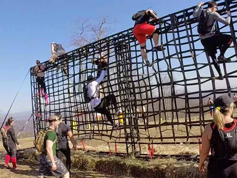 スパルタンレース障害物 VERTICAL CARGO NET 垂直クライミング カーゴ2.0