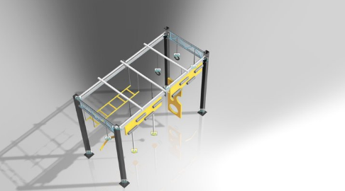 ninja warrior course with obstacles the hybrid deluxe-2