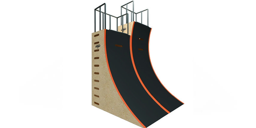 Ninja Warrior-baan met Hindernissen Die Hybrid Deluxe