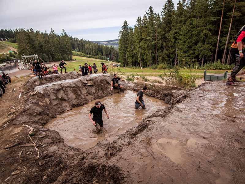 Spartan Raceeste haitat Rolling Mud haita VESIKAIVOT