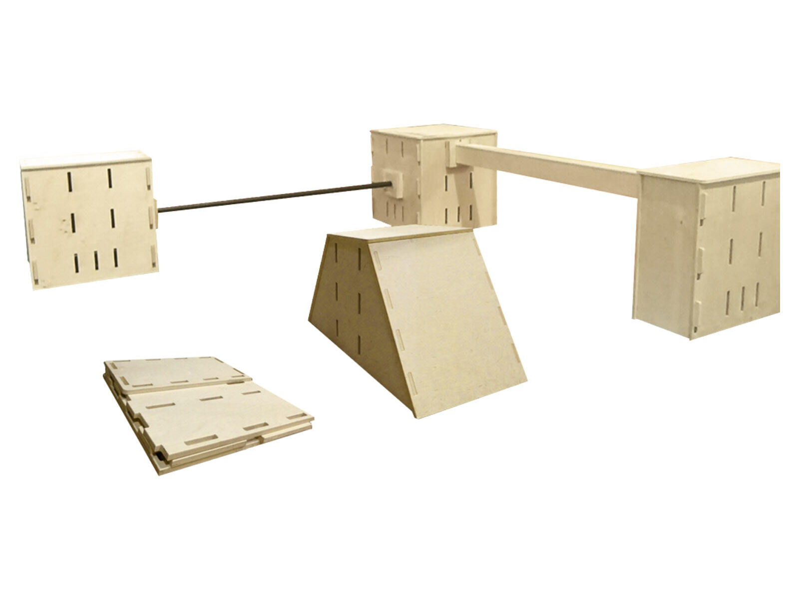 Parkour  Equipment Pop Up Parkour Package China obstacle supplier