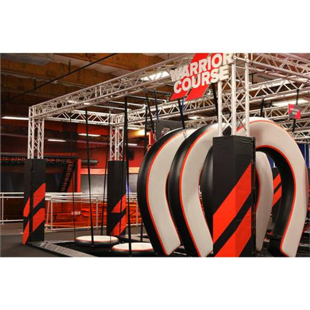  OCR course manufacturer Air Ninja Obstacles- Inflatables Ninja Warrior Course Piston