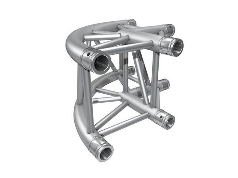 إطار مربع F44-2W-C90-ROUND 90° زاوية دائرية منتج إطارات الألمنيوم