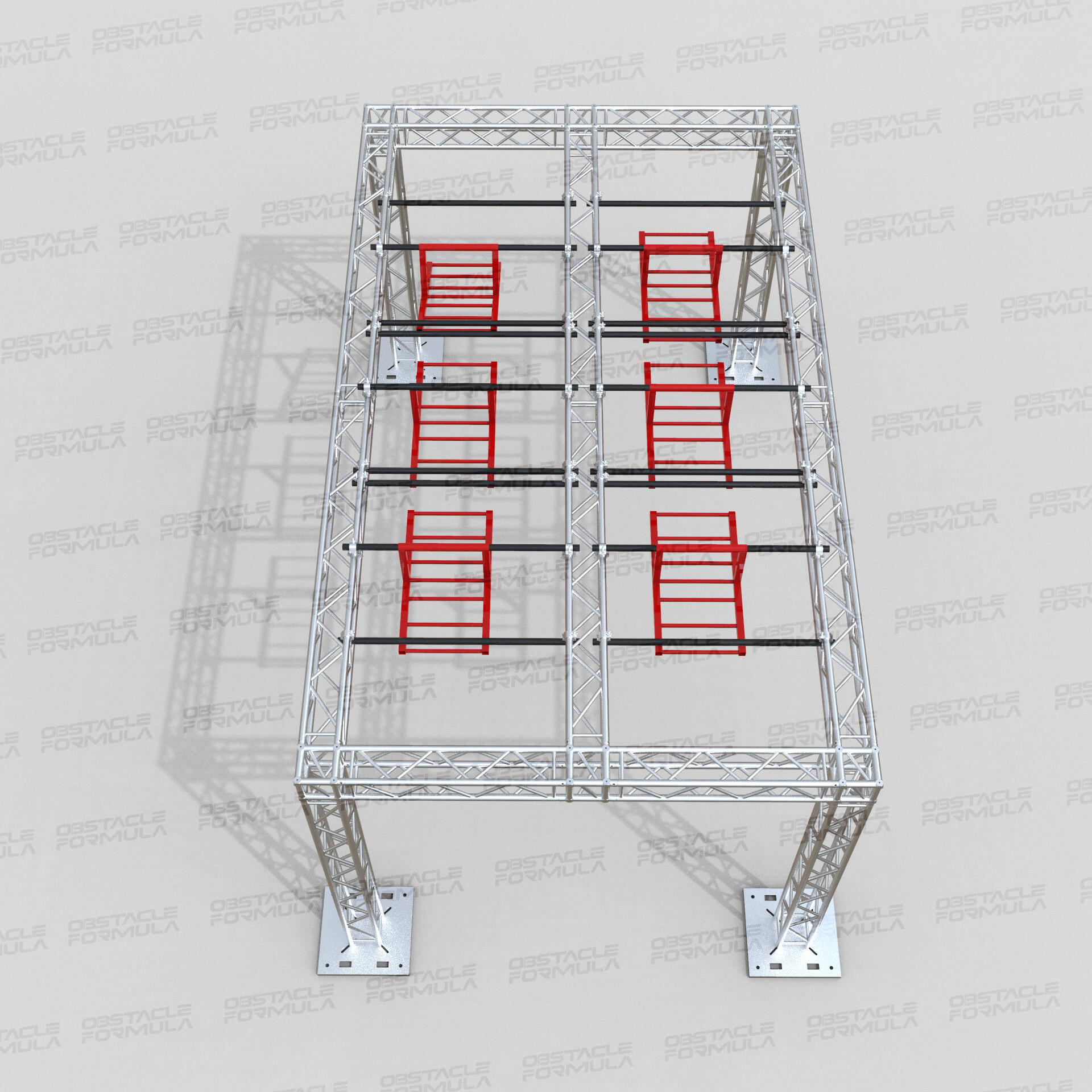  scale inclinabili UIPM da World Obstacle Fornitore Ufficiale Obstacle Formula