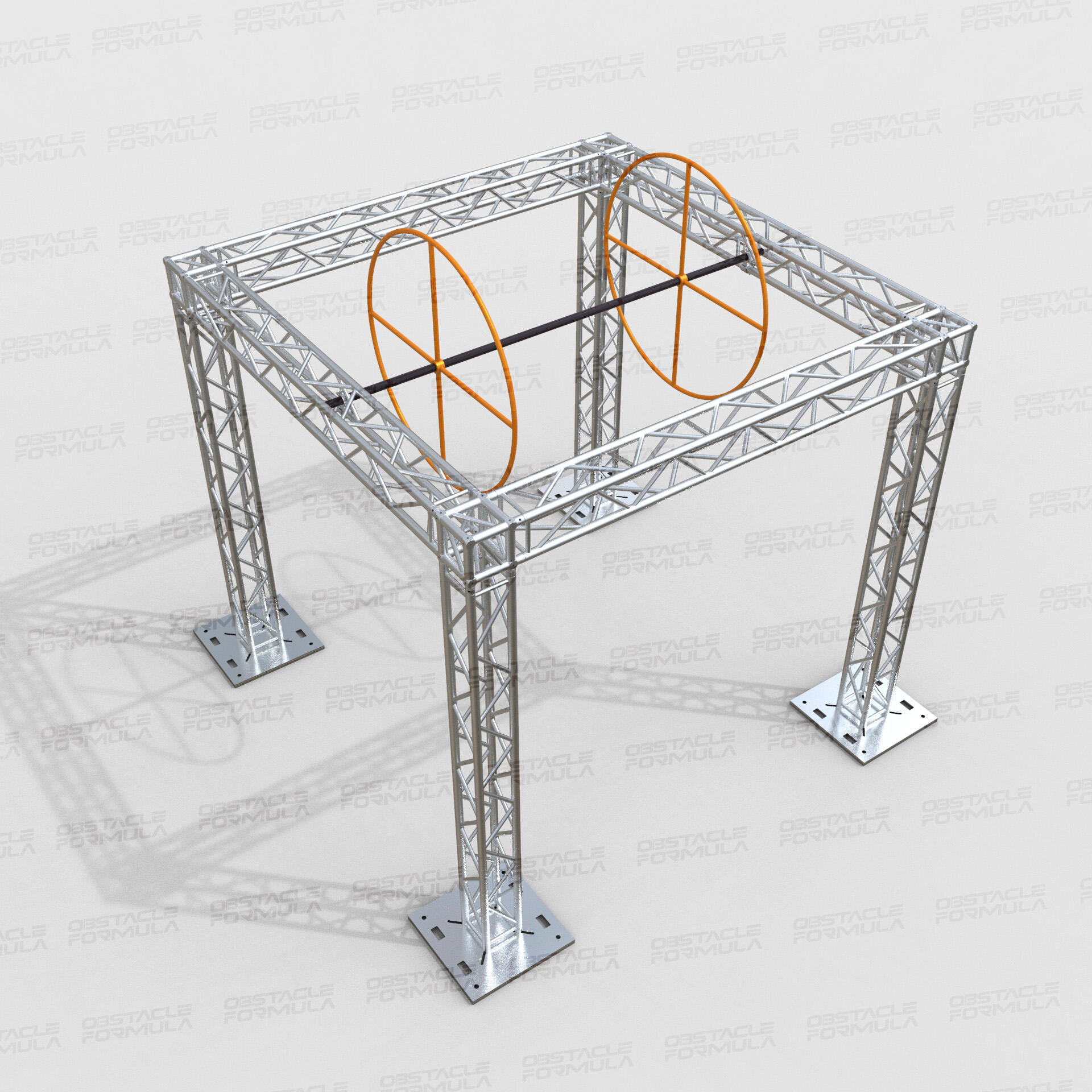 China Obstacle Course Racing Supplier UIPM Obstacle Big wheel 
