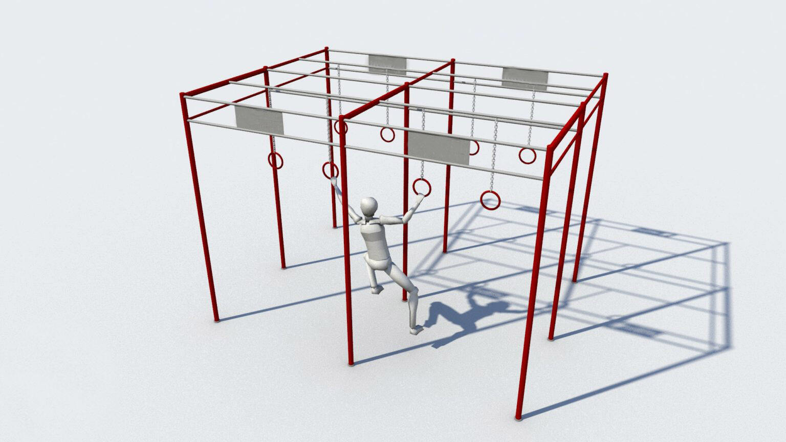 Ninja Steel Frame Ring Course