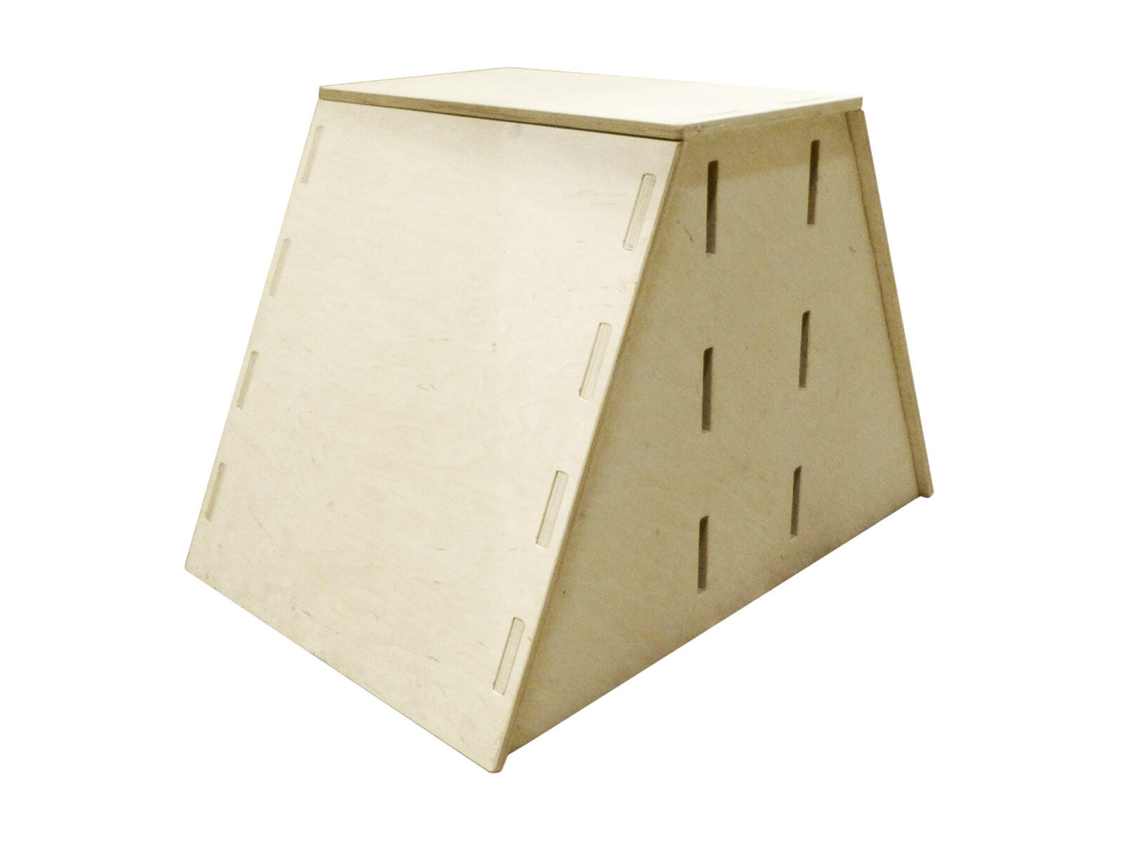 Pop Up Parkour 2-Sydige Trapezoïde Doos China obstakelsupplier
