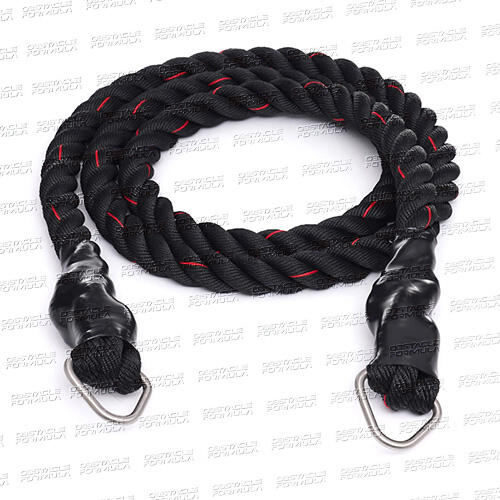 double sided nylon rope as a tyrolean traverse-2