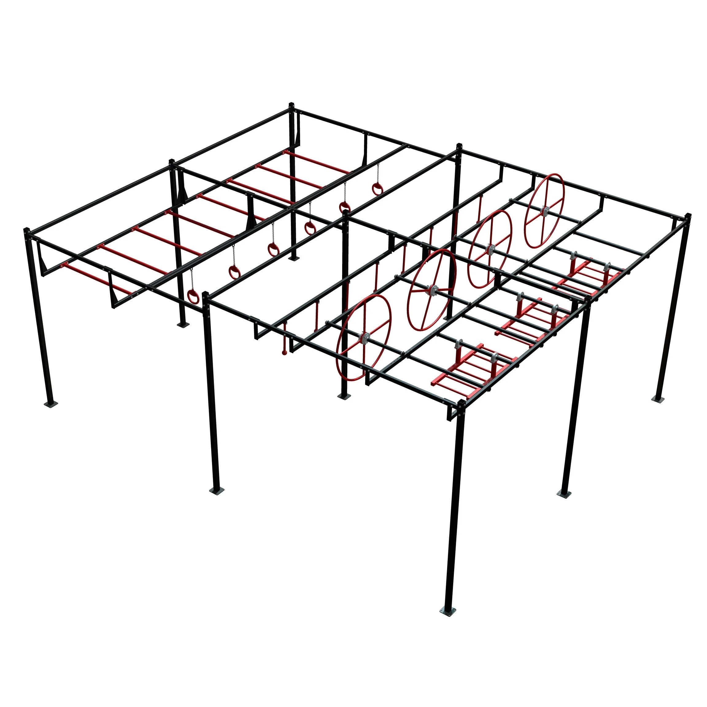 training cages modern pentathlon training obstacle course-2