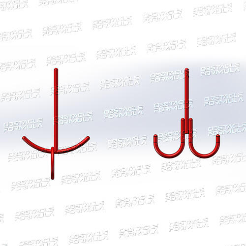 Ninja Warrior Obstacles MINI SKY HOOKS for kids