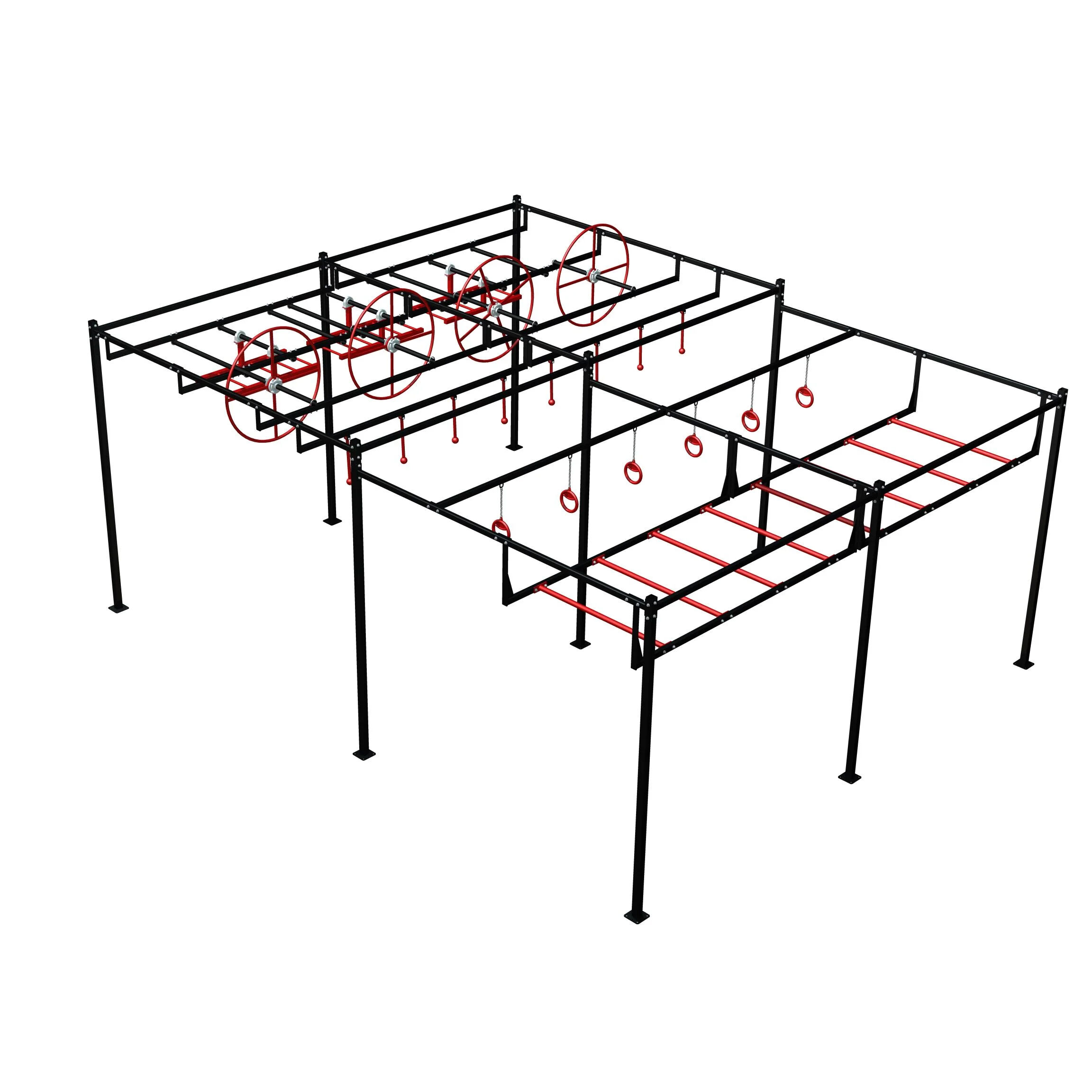 training cages modern pentathlon training obstacle course-3