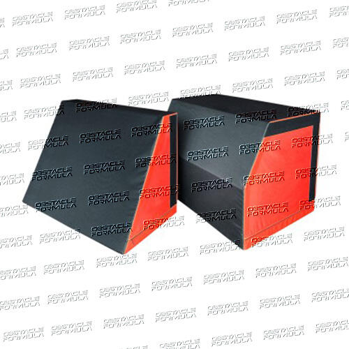 parkour soft equipment 2 section slant wall-2
