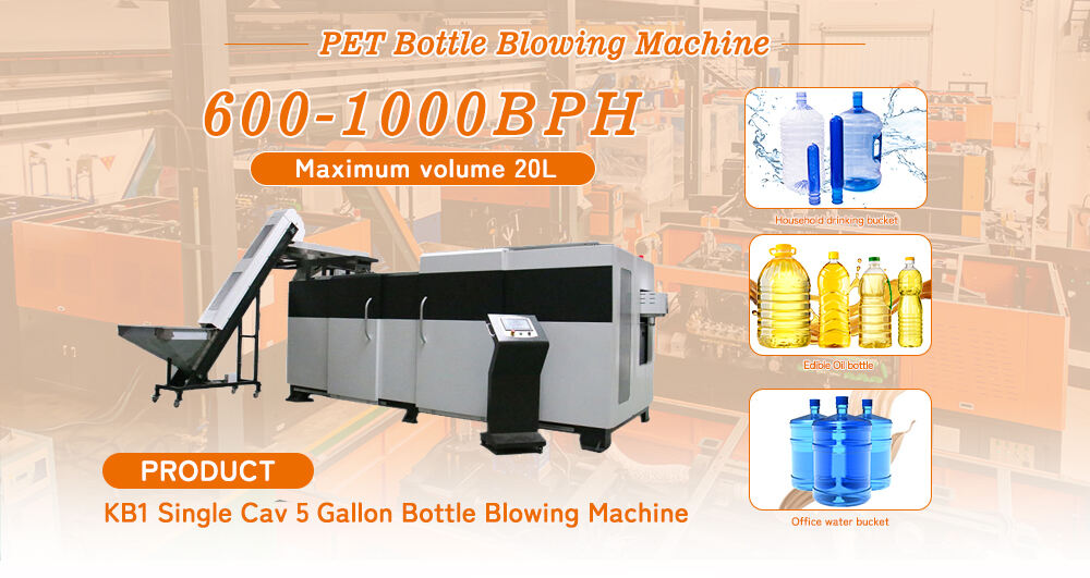 KB1 5 Gallon Single cavity PET Bottle Blowing Machine