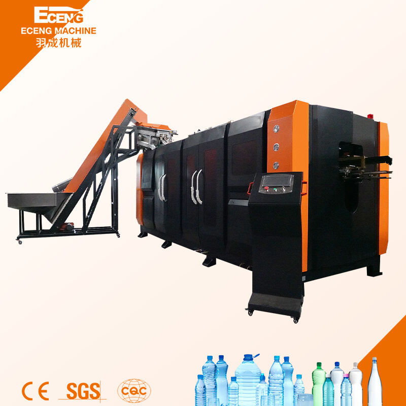 SK6 6 Cavity 12000BPH Juice Bottle Blowing Equipment