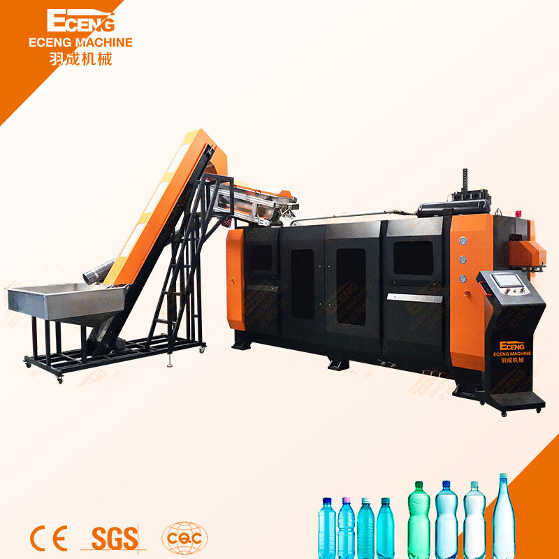 SK4 4 Cavity 8000BPH Beverages Plastic Bottle Machine
