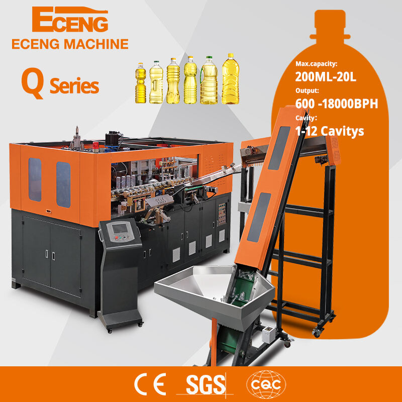 Q10L1 500BPH 10L Auto Wine Bottle Blow Molding Machine