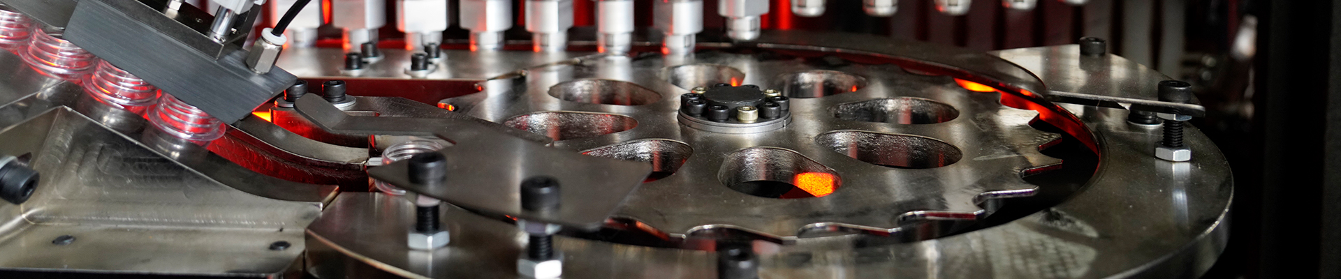 Bottle cap compression molding machine