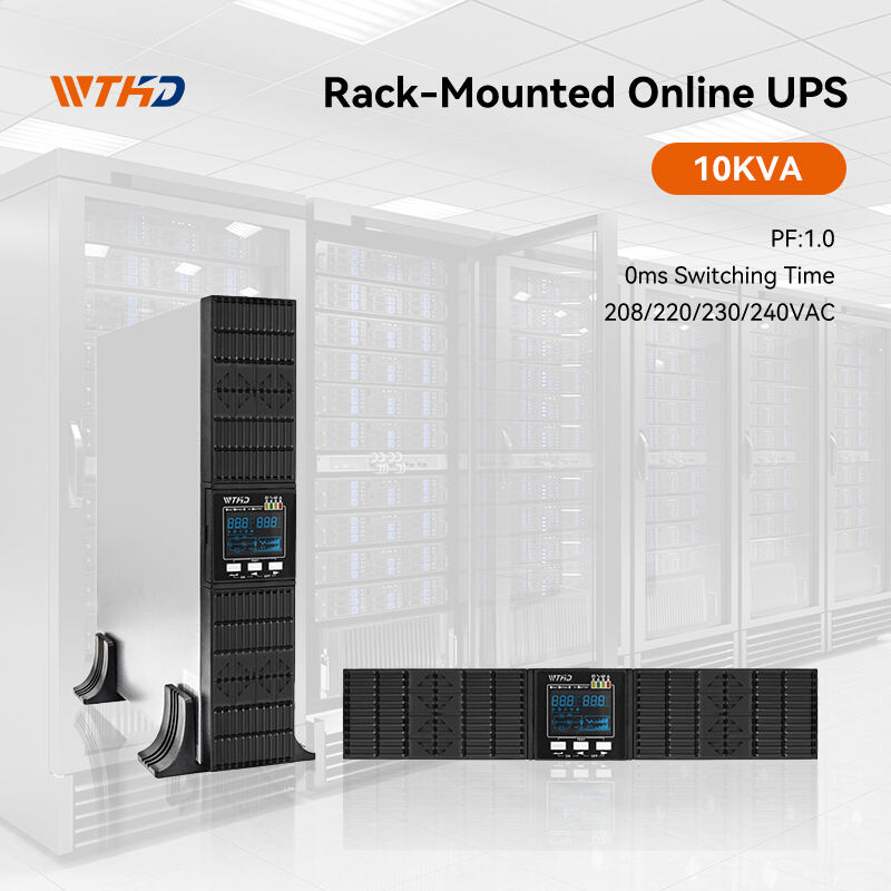 19 Inch Rack Mount Online UPS 1kva 2kva 3kva 6kva 10kva Ups With External Battery Pack