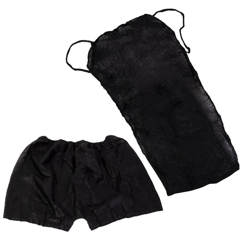 Disposable Breathable Nonwoven Fabric Sweat Pants for Men & Women Spa Gym Detox & Disposable Underwear